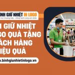 Bình giữ nhiệt in logo tặng khách hàng
