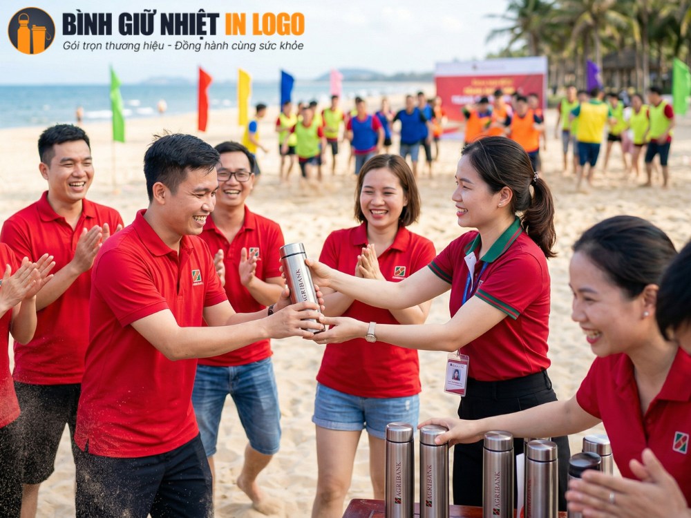 Bình giữ nhiệt quà tặng nhân viên