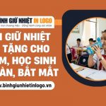 Bình giữ nhiệt tặng trẻ em, học sinh