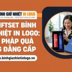 Bộ giftset quà tặng bình giữ nhiệt in logo