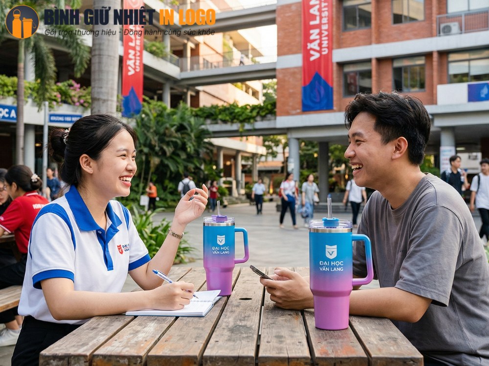 Bình giữ nhiệt quà tặng sinh viên
