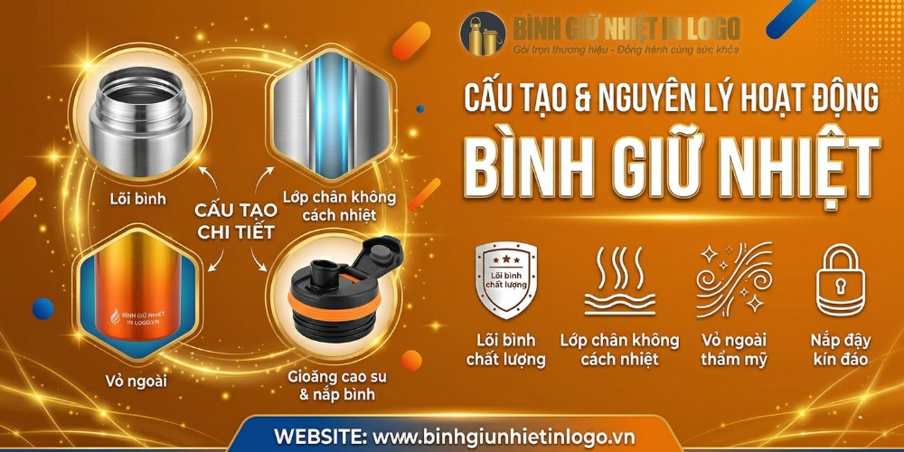 Cấu tạo và nguyên lý hoạt động của bình giữ nhiệt