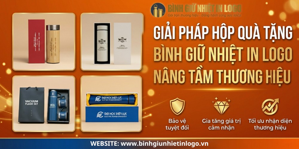 Giải pháp hộp quà tặng bình giữ nhiệt
