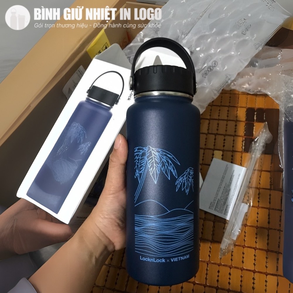Bình giữ nhiệt in logo quà tặng