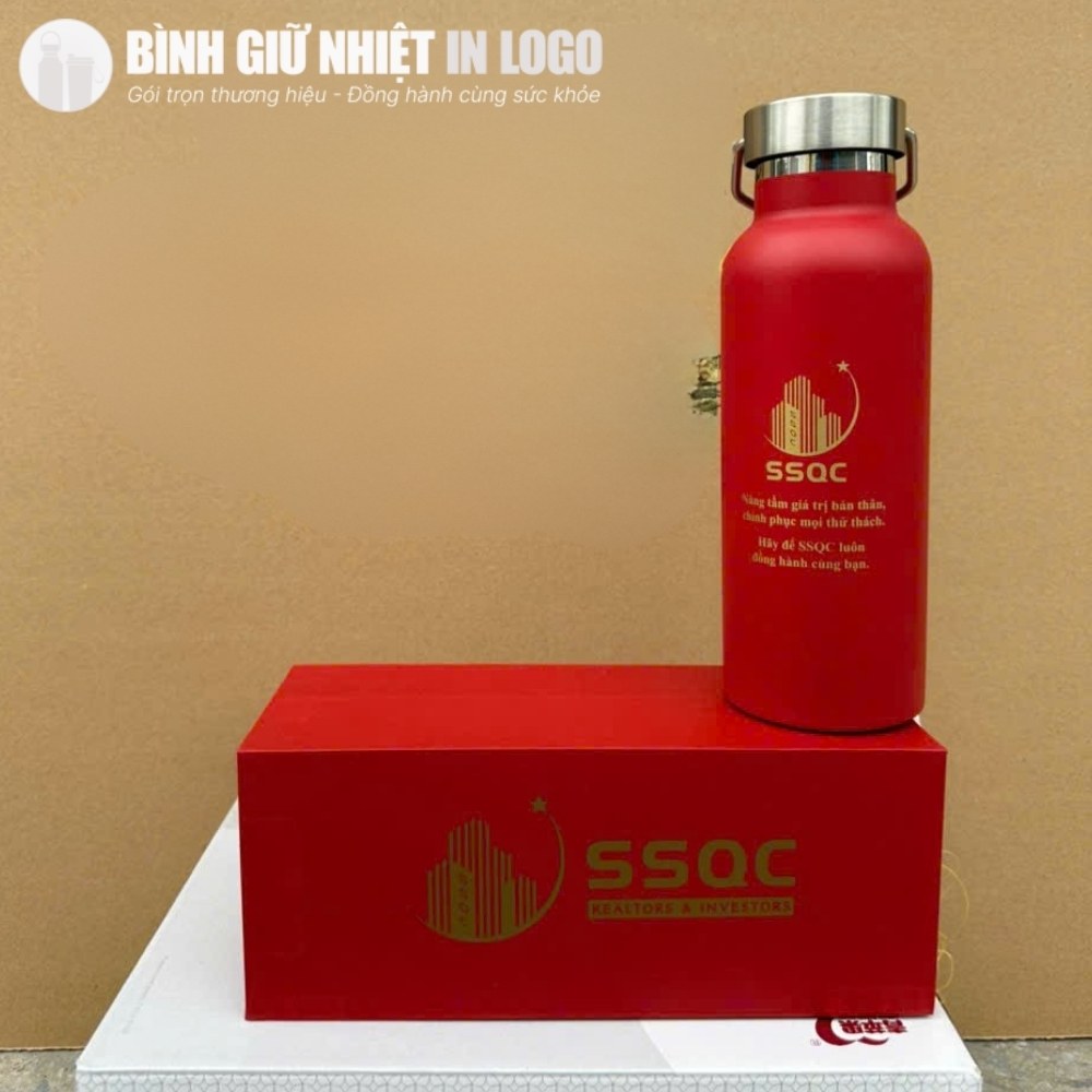 Bình giữ nhiệt in logo quà tặng