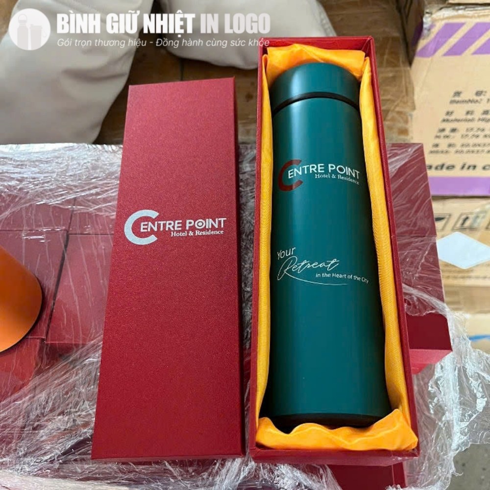 Bình giữ nhiệt quà tặng in logo