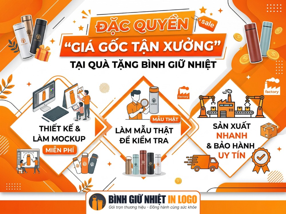 3 đặc quyền khi đặt hàng tận xưởng