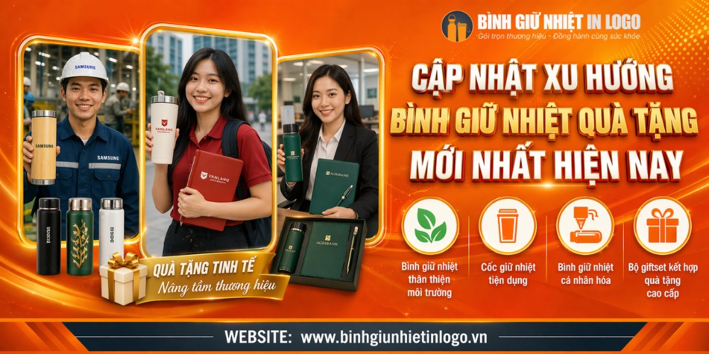 Xu hướng quà tặng bình giữ nhiệt