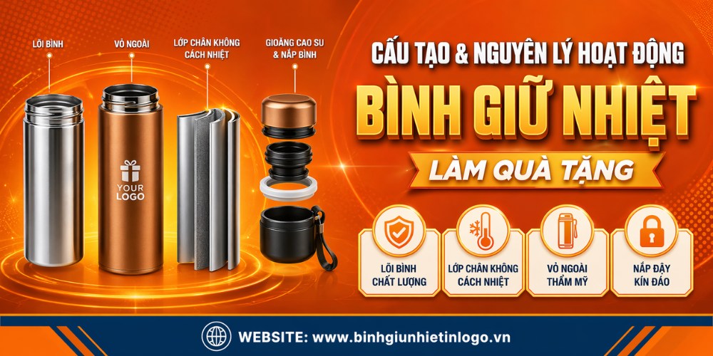 Cấu tạo và nguyên lý hoạt động của bình giữ nhiệt