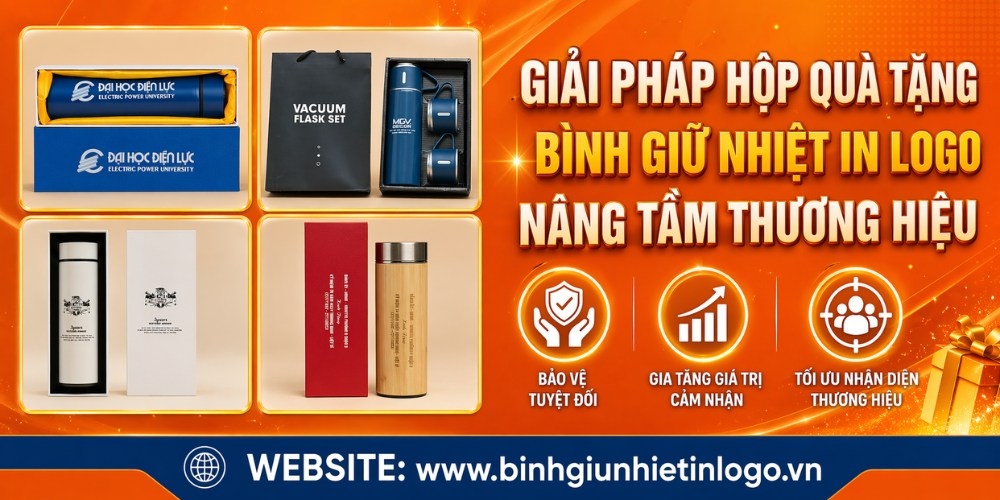 Giải Pháp Hộp Quà Tặng Bình Giữ Nhiệt độc đáo giúp doanh nghiệp bạn nâng tầm đẳng cấp thương hiệu