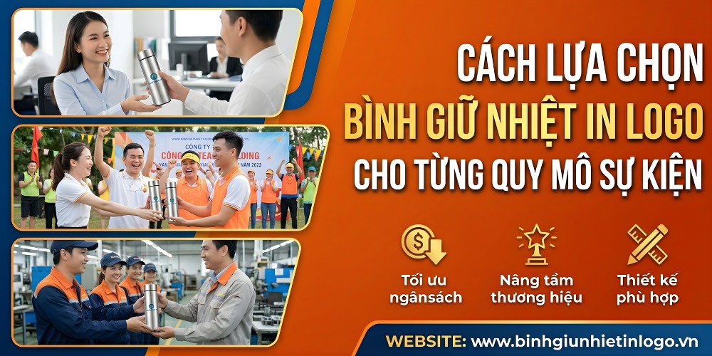 Bình giữ nhiệt quà tặng quà tặng theo quy mô sự kiện