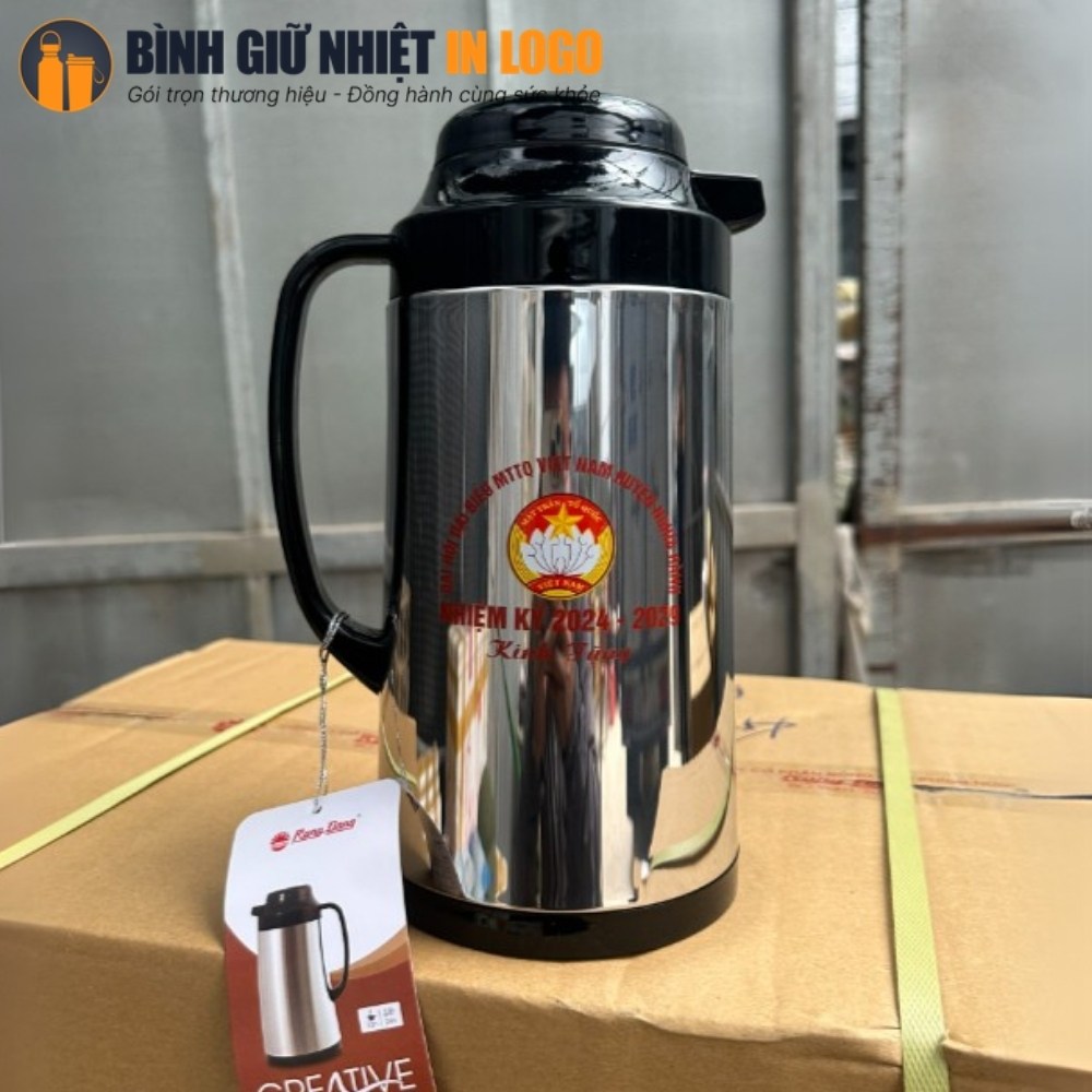 Phích giữ nhiệt in logo quà tặng