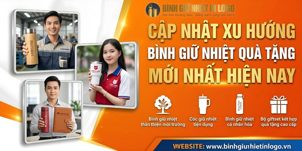 Xu hướng quà tặng bình giữ nhiệt