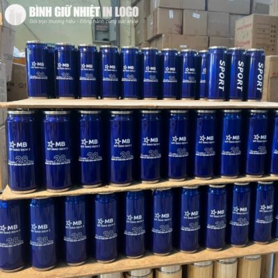 Lon nước giữ nhiệt in logo quà tặng số lượng lớn