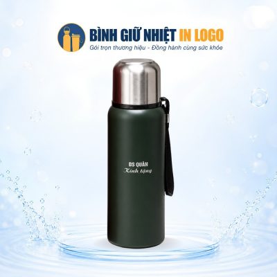 Bình Giữ Nhiệt Màu Xanh Lá In Logo Kèm Hộp Đựng Sang Trọng GN-BN22 - Ảnh đại diện