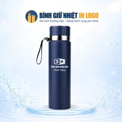 Bình Giữ Nhiệt Nắp Vặn Dung Tích 800ml Màu Xanh Navy Quà Tặng Công Đoàn GN-BN07 - Ảnh đại diện