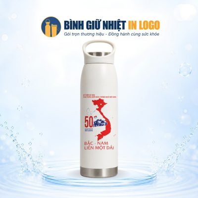 Bình Giữ Nhiệt Quai Xách Quà Tặng Kỷ Niệm 50 Năm Giải Phóng Miền Nam GN-BN04 - Ảnh đại diện