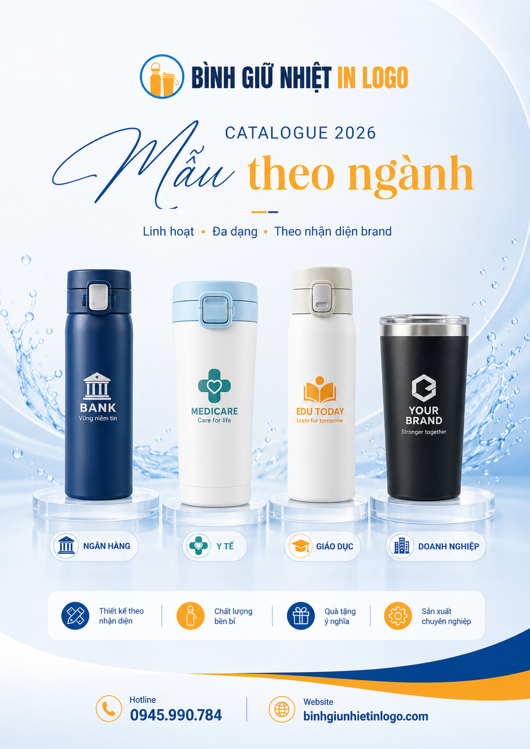 Bình giữ nhiệt theo ngành
