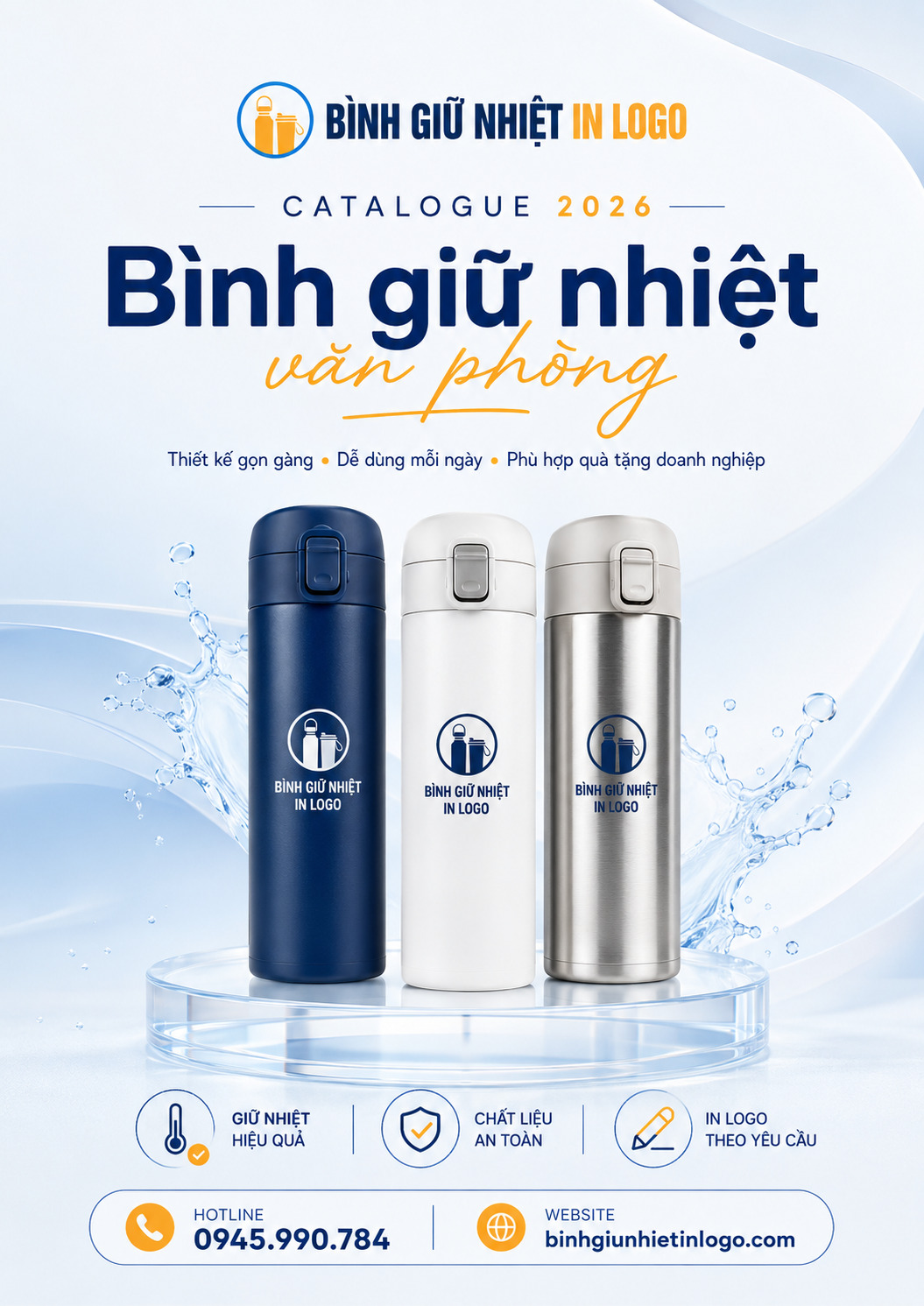 Bình giữ nhiệt văn phòng