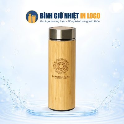 Bình Giữ Nhiệt Vỏ Tre Tự Nhiên Khắc Logo Doanh Nghiệp GN-BN24 - Ảnh đại diện
