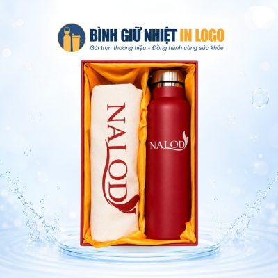Bộ Giftset Bình Giữ Nhiệt Và Túi Canvas In Logo Nalod Da Nang GN-GS07 - Ảnh đại diện