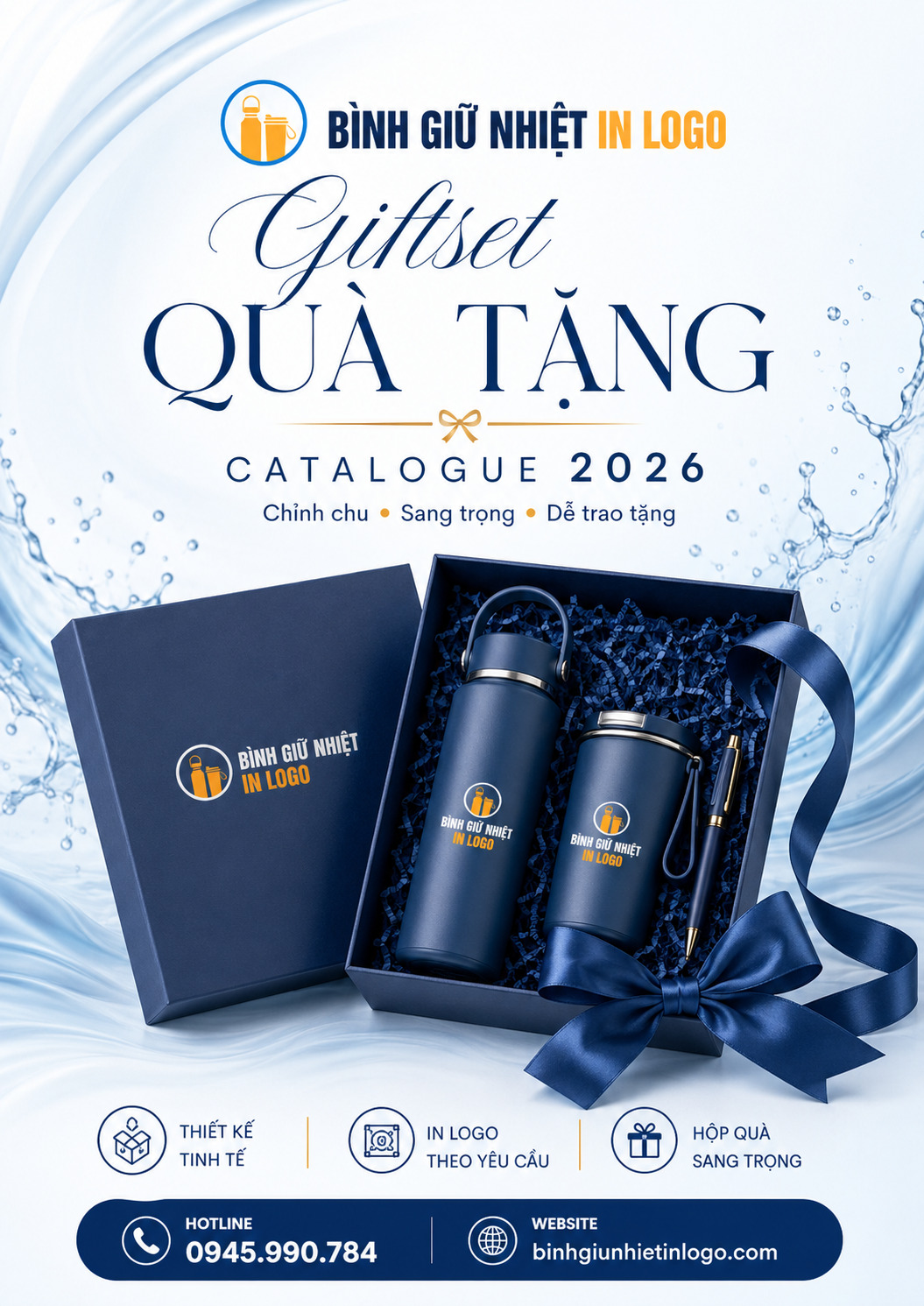 Bộ giftset bình giữ nhiệt