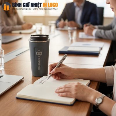 Ly giữ nhiệt GN-LC03 đồng hành cùng nhân viên văn phòng trong các buổi họp ký kết